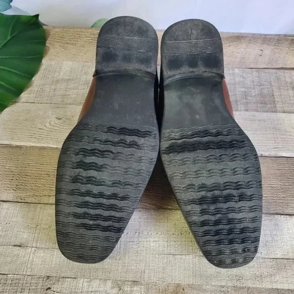 AMALI | Lace-Up Dress Shoes in Tan/Brown Style 1843-028 sz 11 - Picture 10 of 11